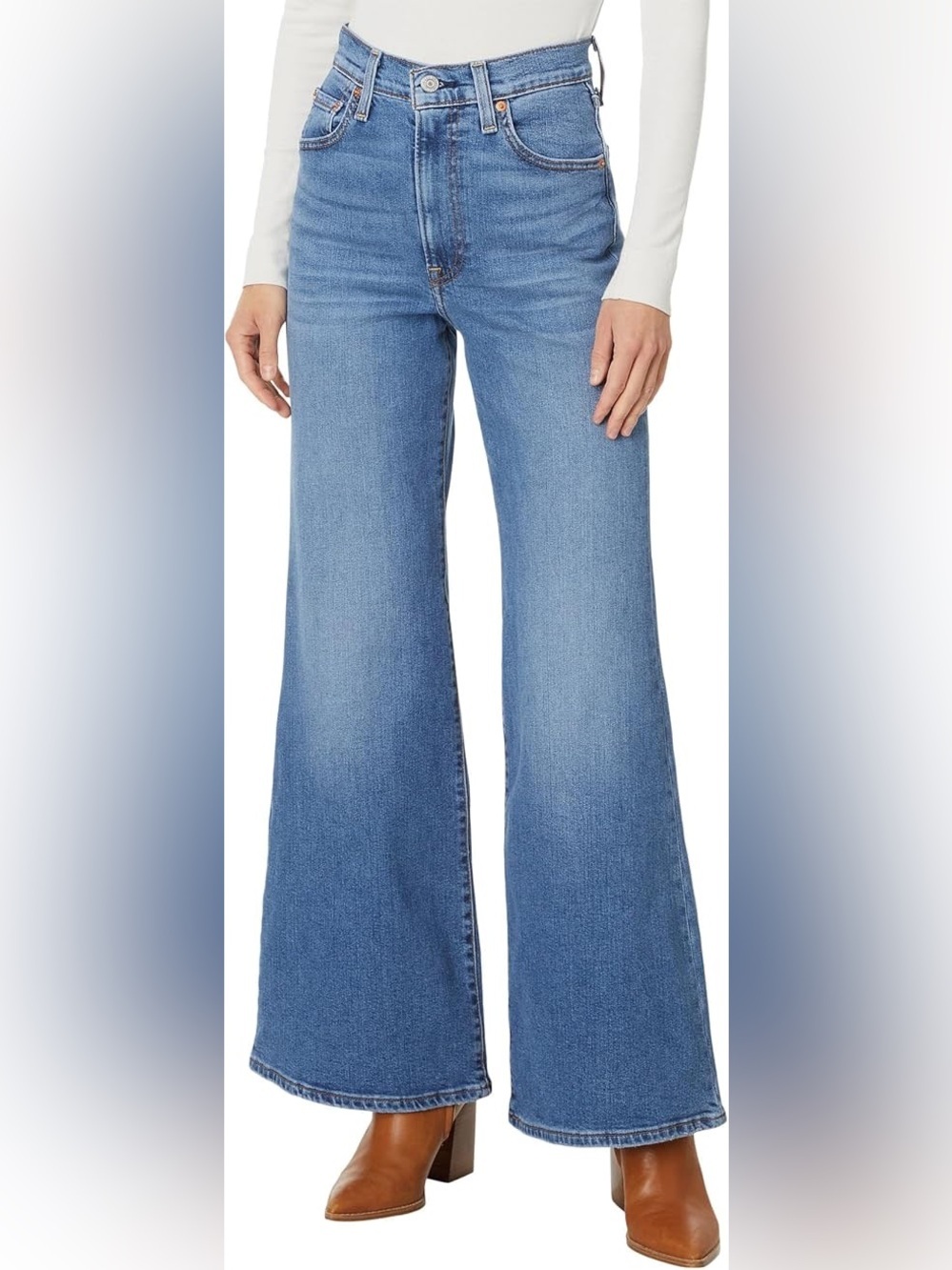 Levi's Ribcage Bell jeans